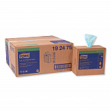 Low-Lint Cleaning Cloth, 1-Ply, 9 x 16.5, Unscented, Turquoise, 100/Box, 8 Boxes/Carton (192475)