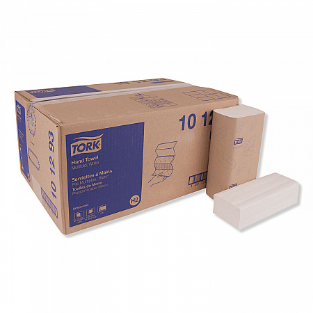 Multifold Paper Towels, 2-Ply, 9.13 x 9.5, White, 189/Pack, 16 Packs/Carton (101293)