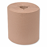Universal Hand Towel Roll, Notched, 1-Ply, 8" x 1,000 ft, Natural, 6 Rolls/Carton (8031000)