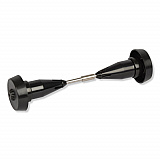 Coreless High Capacity Spindle Kit, Plastic, 3.66" Roll Size, Black, 2/Kit (473060)