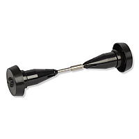 Coreless High Capacity Spindle Kit, Plastic, 3.66" Roll Size, Black, 2/Kit (473060)