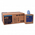 Industrial Paper Wiper, 4-Ply, 8.54 x 16.5, Unscented, Blue, 90 Towels/Box, 10 Boxes/Carton (440245A)