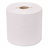 Universal Hand Towel Roll, Notched, 1-Ply, 7.5 x 10, White, 756/Roll, 6/Carton (7171600)
