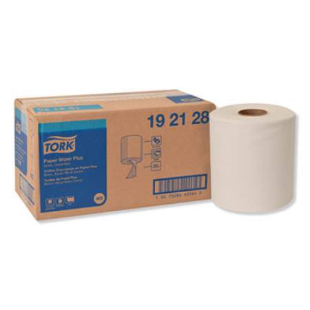 Tork Paper Wiper Plus, 9.8 x 15.2, White, 300/Roll, 2 Rolls/Carton (192128)