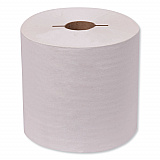 Universal Hand Towel Roll, Notched, 1-Ply, 7.5 x 10, Natural White, 960/Roll, 6/Carton (7171400)