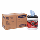 Advanced ShopMax Wiper 450, 8.5 x 10, Blue, 200/Bucket, 2 Buckets/Carton (450340)