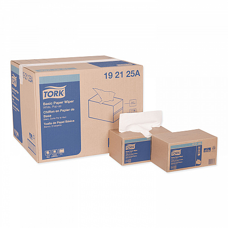 Multipurpose Paper Wiper, 2-Ply, 9 x 10.25, White, 110/Box, 18 Boxes/Carton (192125A)