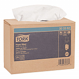 Multipurpose Paper Wiper, 4-Ply, 9.75 x 16.75, White, 125/Box, 8 Boxes/Carton (303362)