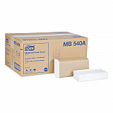 Universal Multifold Hand Towel, 1-Ply, 9.13 x 9.5, White, 250/Pack,16 Packs/Carton (MB540A)