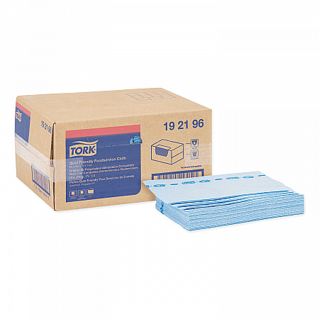 Foodservice Cloth, 13 x 21, Blue, 150/Carton (192196)