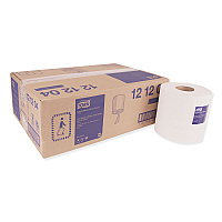 Centerfeed Hand Towel, 2-Ply, 7.6 x 11.8, White, 600/Roll, 6 Rolls/Carton (121204)