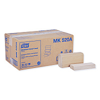 Multifold Hand Towel, 1-Ply, 9.13 x 9.5, Natural, 250/Pack, 16 Packs/Carton (MK520A)