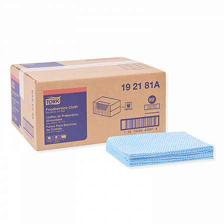 Foodservice Cloth, 13 x 21, Blue, 240/Carton (192181A)