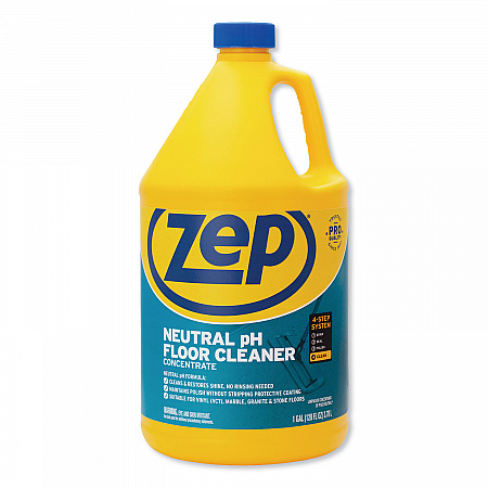 Neutral Floor Cleaner, Fresh Scent, 1 gal Bottle (ZUNEUT128EA)