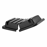 Hinged Dome Lid for Cube Truck, Black (461300BLA)