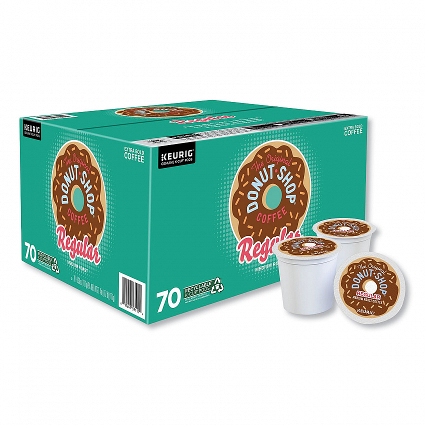 Donut Shop Regular Bulk K-Cups, 70/Carton (7111)