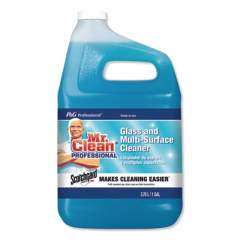 Mr. Clean Professional Glass and Multi-Surface Cleaner with Scotchgard Protector, Apple, 1 Gal, Ready-To-Use (81633EA)