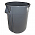 Gator Plus Container, 44 gal, Plastic, Gray (77443)