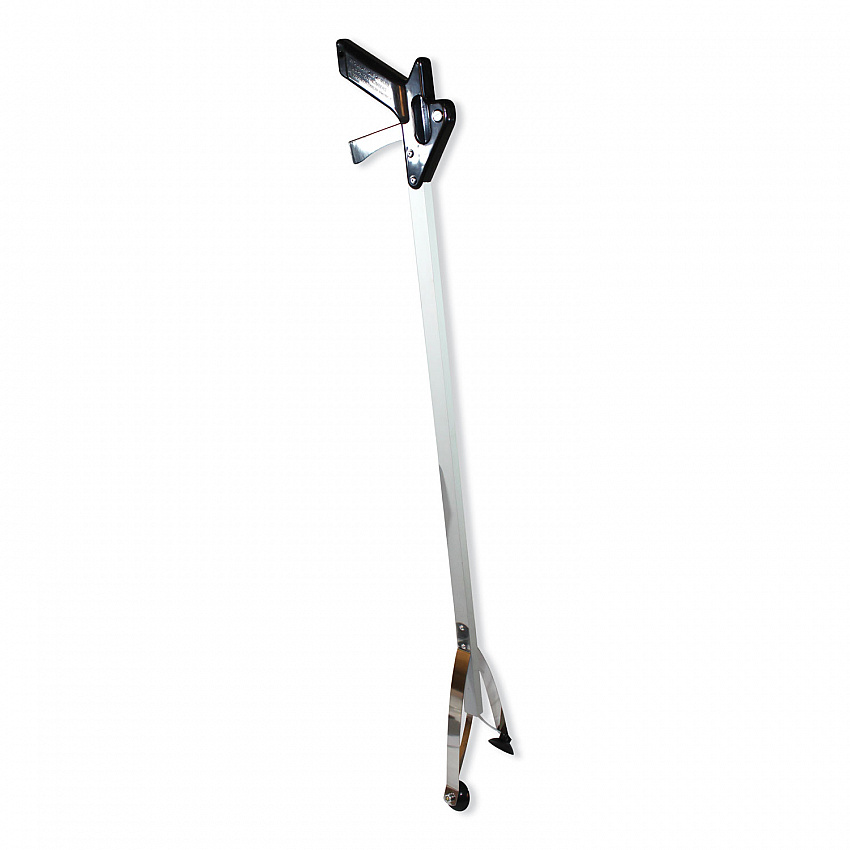 E-Z Grabber Aluminum, 4" to 2.6 ft, Stainless Steel/Black (3706)