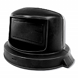 Domed Gator Lids, for 44 gal, Domed Lid, 27" Diameter, Black (7747GRA)