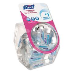 PURELL Advanced Refreshing Gel Hand Sanitizer, Clean Scent, 1 oz Flip-Cap Bottle with Display Bowl, Clean Scent, 36/Bowl (390136BWL)