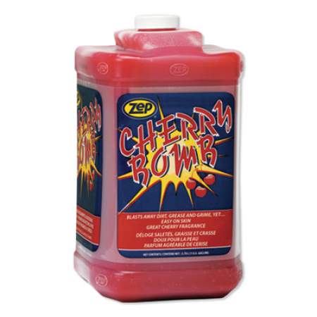 Zep Cherry Bomb Hand Cleaner, Cherry Scent, 1 gal Bottle, 4/Carton (95124)