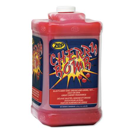 Zep Cherry Bomb Hand Cleaner, Cherry Scent, 1 gal Bottle (95124EA)