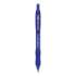 Paper Mate Profile Gel Pen, Retractable, Medium 0.7 mm, Blue Ink, Translucent Blue Barrel, Dozen (2095472)