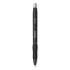 Sharpie S-Gel S-Gel High-Performance Gel Pen, Retractable, Bold 1 mm, Blue Ink, Black Barrel, Dozen (2096187)