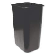 Impact Soft-Sided Wastebasket, Rectangular, Polyethylene, 41 qt, Black (77035)