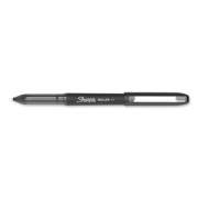 Sharpie Roller Professional Design Roller Ball Pen, Stick, Fine 0.5 mm, Black Ink, Black Barrel, Dozen (2093225)