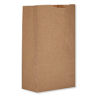 Grocery Paper Bags, 2# Size, X-Heavy-Duty, 50# Basis Weight, 4.13" x 2.63" x 7.88", Kraft, 250 Bags/Pack, 2 Packs/Bundle (GX2500)