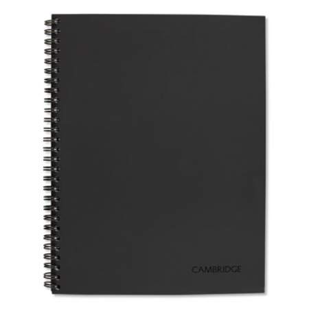 Cambridge Wirebound Guided Action Planner Notebook, 1 Subject, Project-Management Format, Gray Cover, 9.5 x 7.5, 80 Sheets (06122)