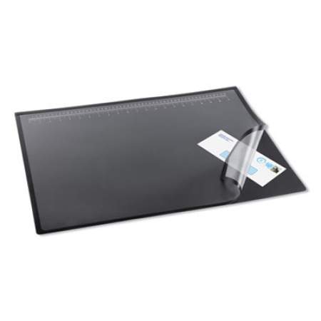 Artistic Lift-Top Pad Desktop Organizer with Clear Overlay, 22 x 17, Black (41700S)