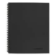 Cambridge Wirebound Guided Meeting Notes Notebook, 1 Subject, Meeting-Minutes/Notes Format, Dark Gray Cover, 11 x 8.25, 80 Sheets (06132)