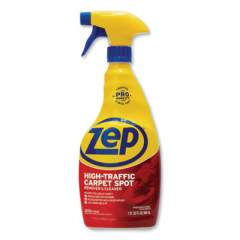 Zep Commercial High Traffic Carpet Cleaner, Fresh Scent, 32 oz Spray Bottle, 12/Carton (ZUHTC32CT)