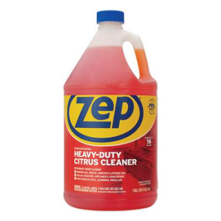 Zep Commercial Cleaner and Degreaser, Citrus Scent, 1 gal Bottle (ZUCIT128)