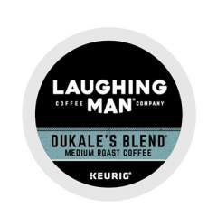 Laughing Man Coffee Company Dukale's Blend K-Cup Pods, 22/Box (8338)