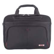 Swiss Mobility Purpose Executive Briefcase, Holds Laptops 15.6", 3.5" x 3.5" x 12", Black (EXB1005SMBK)
