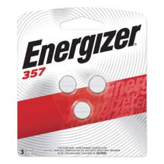 Energizer 357/303 Silver Oxide Button Cell Battery, 1.5 V, 3/Pack (357BPZ3)