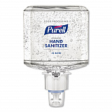 Advanced E3-Rated Instant Hand Sanitizer Gel, 1,200 mL Refill, Fragrance-Free, For ES4 Dispensers, 2/Carton (506102)