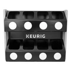 Keurig Premium K-Cup Pod Storage Rack 8-Sleeve, 16 x 21 x 18, Black (7662)
