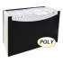 C-Line 21-Pocket Stand-Up Design Expanding File, 12" Expansion, 21 Sections, 1/21-Cut Tab, Legal Size, Black (48221)