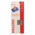 VELCRO Sticky-Back Fasteners, Removable Adhesive, 0.63" dia, Clear, 75/Pack (91302)