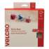 VELCRO Sticky-Back Fasteners, Removable Adhesive, 0.75" x 30 ft, White (91138)