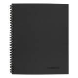Cambridge Wirebound Business Notebook, 1 Subject, Wide/Legal Rule, Black Cover, 11 x 8.5, 80 Sheets (06062)