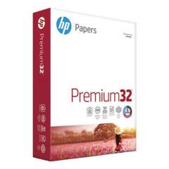 HP Premium Choice LaserJet Paper, 100 Bright, 32lb, 8.5 x 11, Ultra White, 500/Ream (113100)