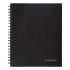 Cambridge Limited Hardbound Notebook with Pocket, 1 Subject, Wide/Legal Rule, Black Cover, 11 x 8.5, 96 Sheets (06100)