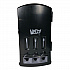 Trio Utensil Dispenser, Holds 100 Forks/100 Knives/100 Spoons, 13.39 x 15.75 x 23.62, Black (56102200)