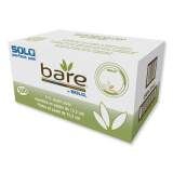 Dart Bare Paper Eco-Forward Dinnerware, Plate, 6" dia, Green/Tan, 125/Pack, 4 Packs/Carton (OFMP6J7234)